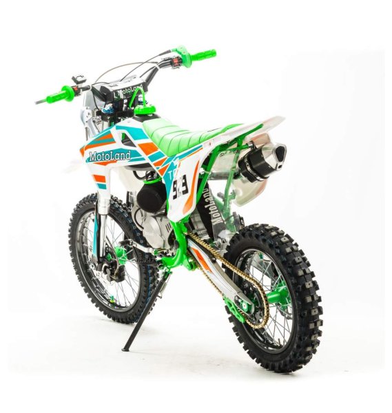 Питбайк  Motoland TCX125 E 17/14 зеленый 